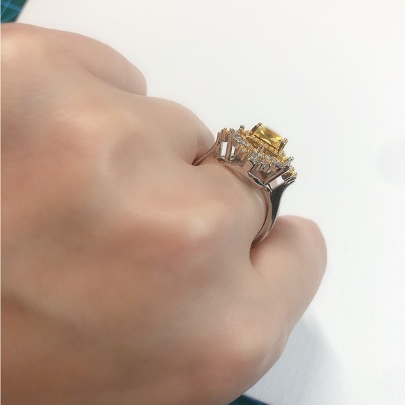 Gorgeous citrine like ring - Picture 5 of 7